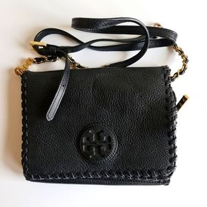 Tory Burch Marion Combo Crossbody Bag Black